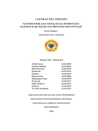 O aliran sungai cenderung relatif lurus. Laporan Kkl Terpadu Kelompok 8