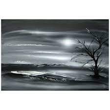 If a user is being abusive, please also submit an abuse report for our moderation team to review. Original Modern Landscape Black White Painting Dapore Scenery Paintings White Canvas Art Black And White Landscape