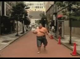Gordo Corriendo En Camara Lenta Epic Music Animated Gif