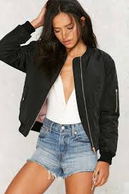 Glamorous Take Games Bomber Jacket Matte Black Bomber Jacket Women Girls Bomber Jacket Jacket Outfit Women