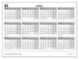 Berbagai macam hari penting dan ulasan menarik lainnya tahun 2020 telah menginjak penghujung tahun, pen. Kalender Belgie 2021 Om Af Te Drukken Afdrukbare Kalenders Kalender Afdrukbare