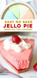 It is a light and airy cake with a deliciously moist . No Bake Jello Pie Belly Full