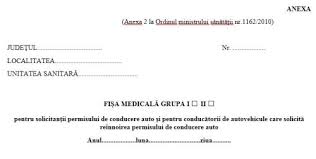 Clinica autorizata pentru efectuarea analizelor medicale pentru preschimbarea permisului. Un Nou Examen Medical È™i O NouÄƒ FiÈ™Äƒ MedicalÄƒ Pentru Permisul Auto NeamÈ›