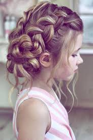 33 Cute Flower Girl Hairstyles 2020 Update Wedding Forward In 2020 Flower Girl Hairstyles Girls Hairstyles Braids Flower Girl Hairstyles Updo