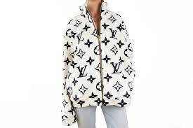 Cozy Zipper Jacket With Louis Vuitton Inspired Lv Monograms Logofabrics Monogram Jacket Louis Vuitton Sweater Lv Clothes