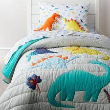 Free Shipping Shop Prehistoric Pals Dinosaur Twin Quilt Wanna Meet Some Prehistoric Pals We Thought So Dinosaur Bedding Dinosaur Room Decor Dinosaur Bedroom