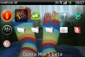 You are browsing old versions of opera mini. Review Opera Mini 5 Beta Blackberry Terence Eden S Blog