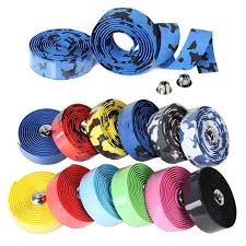 Cycling Road Bike Sports Bicicleta Cork Guiador Tape 2 Bar Plug 8 Cores Da Bicicleta Da Bicicleta De Borracha Road Bicycle Bikes Road Bike Cycling Road Bike