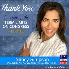 Nancy Simpson Pledges to Support Congressional Term Limits
