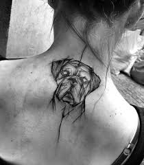 Black And White Boxer Dog Tattoo Ideas 294 Of The Best Dog Tattoo Ideas Ever Dog Tattoos Boxer Dog Tattoo Sketch Style Tattoos