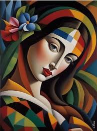 Léa Roche 🎨 born 1964 French painter. Lea Roche has been living in  Alicante, Spain.