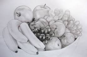 Fruit Bowl By Wackdog On Deviantart Fruit Sketch Fruits Drawing Fruit Bowl Drawing