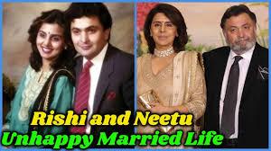 Unhappy Married Life Of Rishi Kapoor And Neetu Singh Youtube Singh with husband rishi kapoor at iifa 2012.