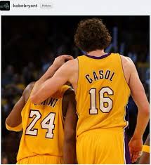 Los angeles, california team names: Kobe Bryant Finds Instagram Solace With Pau Gasol After Dwight Howard Departs Sports Illustrated