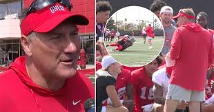 UNLV Rebels kick off spring ball with first practice under new head coach