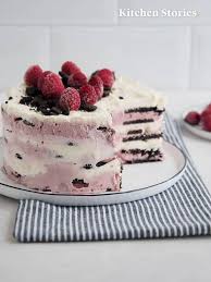 Himbeer Oreo Eistorte Rezept Mit Video Kitchen Stories Rezept Eistorte Oreo Eistorten Rezept