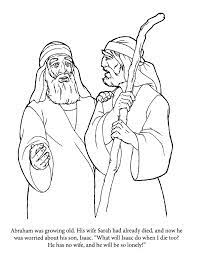 Abraham makes him swear by oath to find a wife for isaac from among abraham's relatives instead of from the nearby canaanite people who followed other gods. Isaac And Rebekah Coloring Book Ages 6 10 9781593174460 Christianbook Com