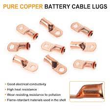 Wire lugs 8 gauge 8 awg 3/8 inch stud ring terminals heavy duty copper crimp lugs welding cable bare copper eyelet lug. Buy Svaar 56pcs Ul Listed Cable Lugs 4 6 8 Gauge With 5 16 And 3 8stud Ring Terminals Awg Lugs Copper Wire Lugs Battery Cable Terminals Battery Terminal Ends Terminal Connectors With Heat