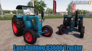 Finden fahrräder über bauernhof im laufe der zeit kann durchaus. Lanz Bulldog D3606 Tractor V1 0 1 1 For Fs19 Ls Oldtimer