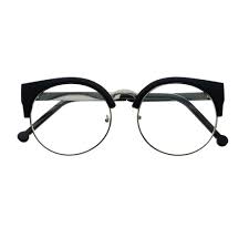 Womens Retro Vintage Style Clear Lens Half Frame Cat Eye Round Glasses Freyrs Beautifully Designed Chea Com Imagens Armacoes De Oculos Acessorios Oculos De Grau Preto