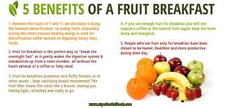 5 Benefits Of A Fruit Breakfast Fruit Benefits Health Drinks Recipes Fruit Breakfast