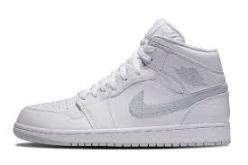 Air Jordan 1 Mid Black White New Air Jordan 1 Mid Gs White Platinum 554724 108 Jordan 1 Mid Air Jordans Jordans