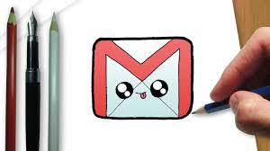 También, puedes escribir tu si lo deseas, puedes escoger alguna de las sugerencias que gmail te ofrece, ya que no puede haber. Como Dibujar El Logotipo De Gmail Kawaii Youtube