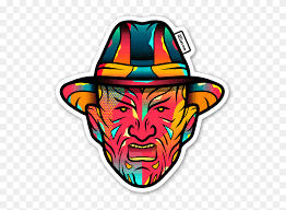 Freddy krueger's glove is his signature weapon throughout the series. Freddy Krueger Stickers De Freddy Krueger Png Clipart 5353036 Pinclipart