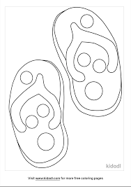 Learn colors, their names and relations with basic teaching materials such as color wheels and flash cards. Flip Flops Coloring Pages Free Fashion Beauty Coloring Pages Kidadl