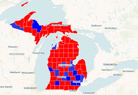 map see how gretchen whitmer rolled to victory in michigan