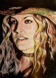 Todays offering… “Otis” House of 1000 Corpses 5x7 Prismacolor marker and  pencil