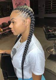 5 Easy Protective Styles For The Fall Voice Of Hair Feed In Braids Hairstyles Two Braid Hairstyles Braided Hairstyles