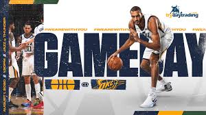 Jazz vs thunder russell westbrook amp paul george combine for 88 february 22 2019. Utahjazz On Twitter Been Waiting A While To Play This One Jazz Vs Thunder Takenote Attsportsnetrm Espn Zonesportsnet Https T Co U3bwmgzbyu Https T Co Hs9cqlfrx0 1 30 Mt Https T Co Kgnfs0tjv2