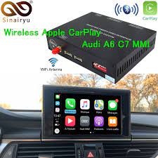 Aftermarket Adapter Multimedia A6 C7 Mmi Small Screen Oem Wireless Apple Carplay Solution Retrofit With Reverse Camera For Audi In Apple Car Play Carplay Audi