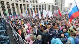 В москве прошла акция против обязательной вакцинации от коронавируса. My Opyat Zdes Kak V Moskve Proshel Krupnejshij Miting S 2011 Goda Bbc News Russkaya Sluzhba