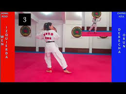Forma Para Cinta Verde Avanzada Taeguk Sa Yang Youtube