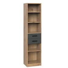 Elle peut ainsi conférer un style rustique, contemporain, romantique, industriel, etc. Bibliotheques Etageres Meubles Et Rangements Etageres Lisburn Style Industriel 2 Tiroirs Chene Inside75
