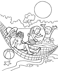 Jun 15, 2020 · free printable happy summer coloring page for kids. Summer Hammock Printable Coloring Page Topcoloringpages Net
