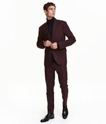 Mens Black And Burgundy Suits Dark Plum Suit Pants In Twill With A Lightly Brushed Finish Concealed Hook And Eye Fastener Side Prom Suits For Men Turtleneck Outfit Men Slim Fit Suit Men