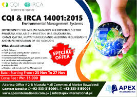 Nebosh In Pakistan In 2020 Environmental Management System National Examination Selling Skills