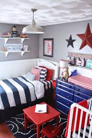 Feb 12, 2021 · lucy and company. Want To Use Red White And Blue In Your Home Other Than Just On 4th Of July This Little Boys Room Is The Per Boys Room Blue Boys Room Decor Shared