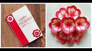 But you are an exception. 3d Flower Pop Up Card Friendship Day Greeting Card Handmade Card