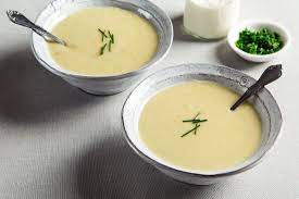 Vichyssoise Potatoes Cream Cold Delicious Soup Potato Leek Soup Leek Soup