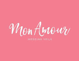 Mon Amour Wedding Veils Logo Freelance Graphic Design Custom Brand Design Graphic Design Portfolio