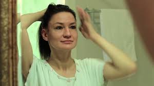 Their point is controlling women and their choices, not making insightful comments on women's lifestyles and choices. Adult Woman Picks Her Hair Stock Footage Video 100 Royalty Free 26983348 Shutterstock