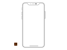 Iphone X Wireframe Design For Illustrator By Halfwave Studios On Dribbble In 2020 Wireframe Wireframe Design Design