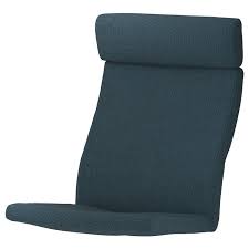 Poang Chair Cushion Hillared Dark Blue Ikea Chair Cushions Cushions Ikea Cushions