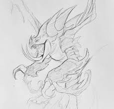 Deathgripper 1 3 By Madpattii On Deviantart Dragon Sketch Dragon Drawing How To Train Your Dragon