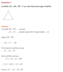 Triangles Ncert Extra Questions For Class 9 Maths Chapter 7 This Or That Questions Math Triangle Math