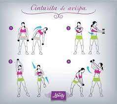 Ejercicios para marcar abdominales y lograr un vientre plano. Cintura De Avispa Ejercicios De Entrenamiento Ejercicios Para Cintura Rutinas De Ejercicio